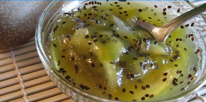 Salsa de kiwi y miel