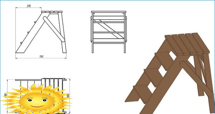 Taburete de escalera: todo sobre el diseño y las características.