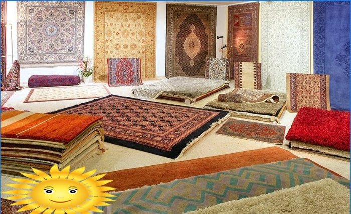 Cómo elegir una alfombra. Consejos de diseñador: que buscar al comprar una alfombra