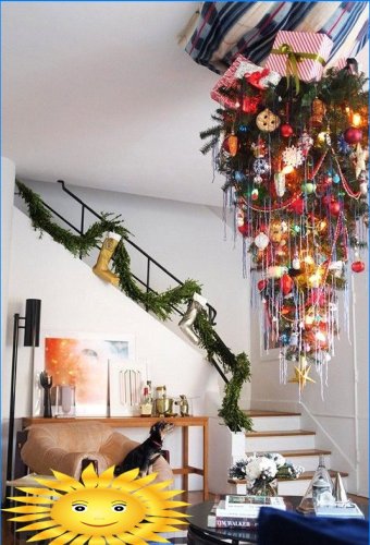 Decoración navideña del apartamento: 20 ideas fotográficas.