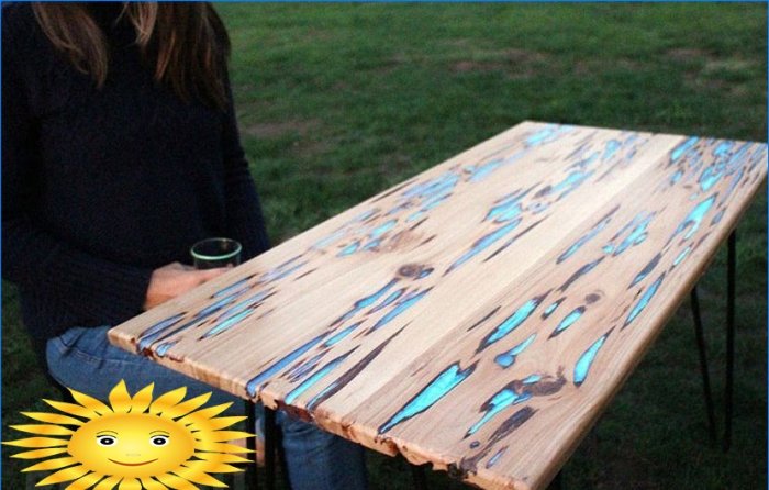 Increíbles mesas de madera