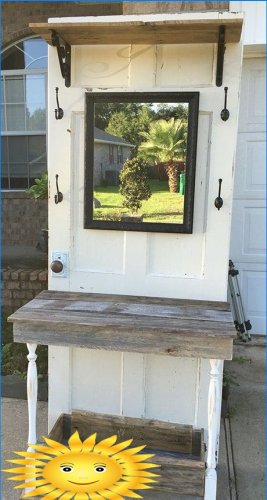 ¿Qué se puede hacer desde una puerta vieja?