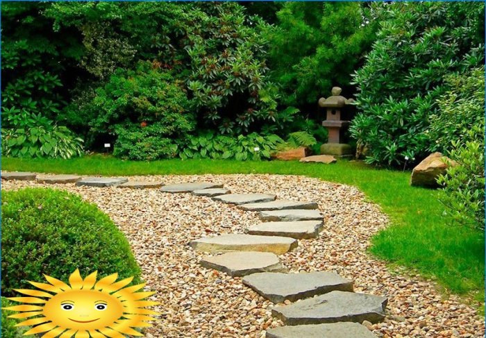 16 ideas para organizar senderos de jardín originales