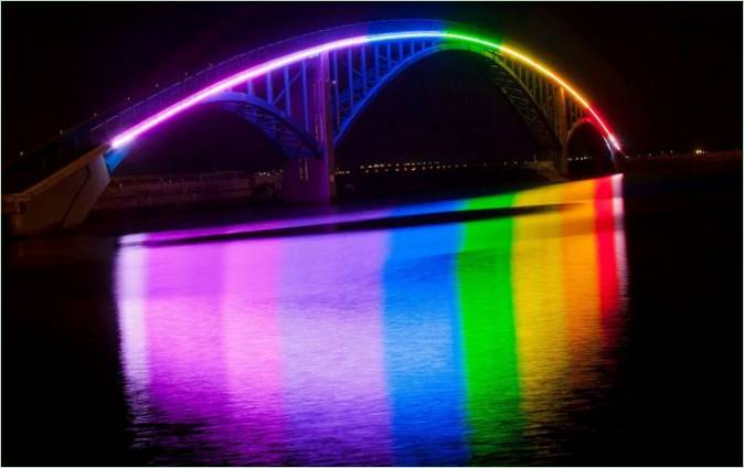 Puente Arco Iris en Taiwán - Foto 1