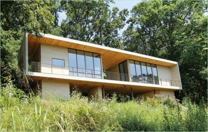 Residencia familiar para artistas en Pensilvania por Hanrahan Meyer Architects