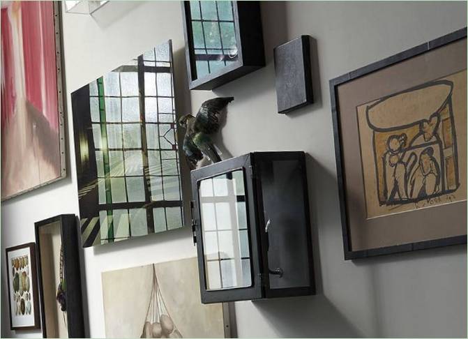 Interiorismo de loft por Bricks Studio, Ámsterdam, Países Bajos: una colección insólita