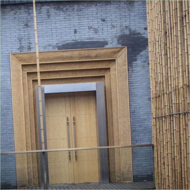 Un diseño moderno de la Casa del Patio de Bambú