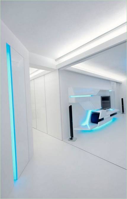 Blanco Diseño interior de apartamentos