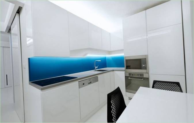 Blanco Diseño interior de apartamentos
