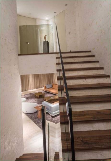 Escaleras en el interiorismo de una vivienda