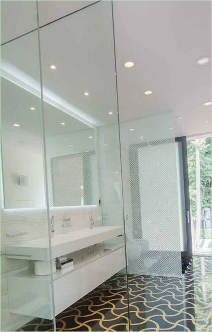 Diseño interior del cuarto de baño por DOOI Studio