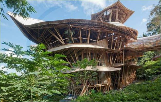 Arquitectura verde: la casa ecológica de bambú
