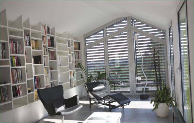 Diseño interior de una casa en Francia