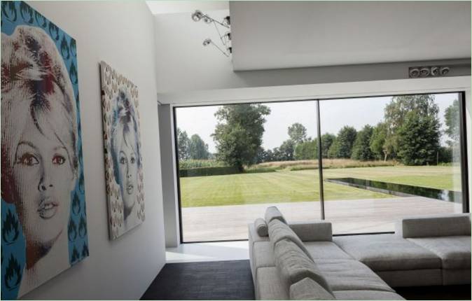 El lujoso Granero, una creación exclusiva de Pascal François Architects, Aalst, Flandes, Bélgica
