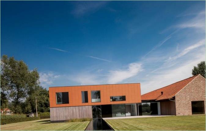El lujoso Granero es una creación exclusiva de Pascal François Architects, Aalst, Flandes, Bélgica