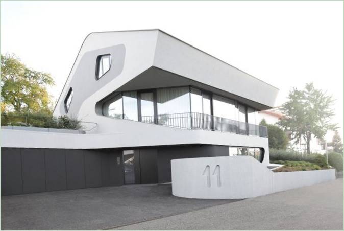 Diseño de la casa neomodernista Ols Noos en Alemania