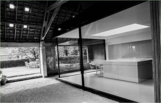 El lujoso Granero es una creación exclusiva de Pascal François Architects, Aalst, Flandes, Bélgica