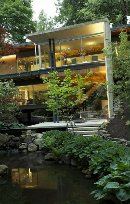 Una residencia forestal de DIALOG architecture