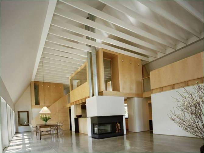 Diseño interior de una casa particular en EE.UU