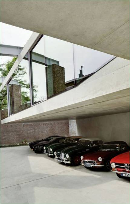 Diseño interior de la Casa V' por Wiel Arets Architects Maastricht, Países Bajos