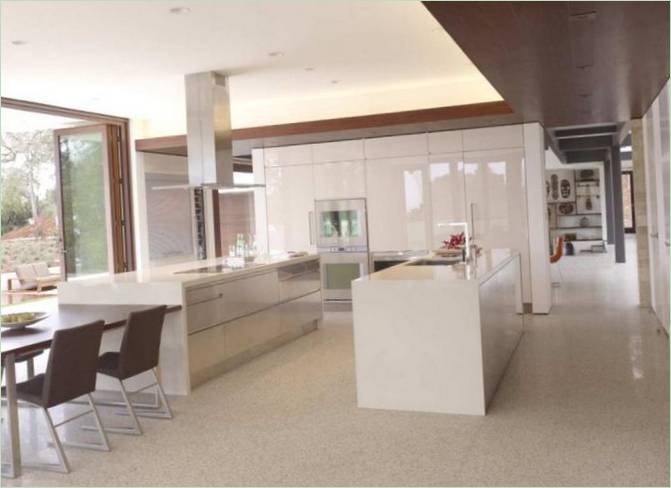Diseño interior de una cocina