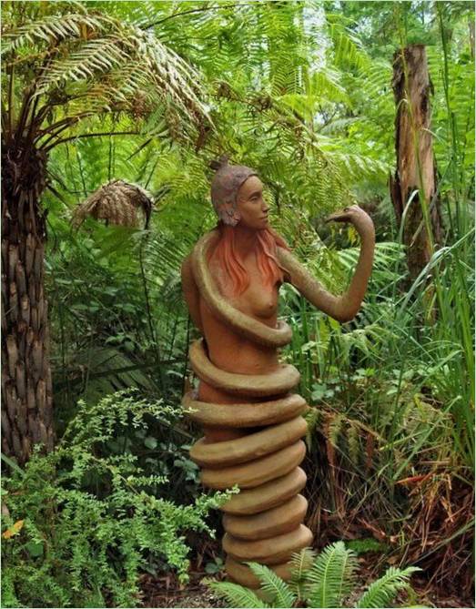 Escultura de madera de Bruno Torfs