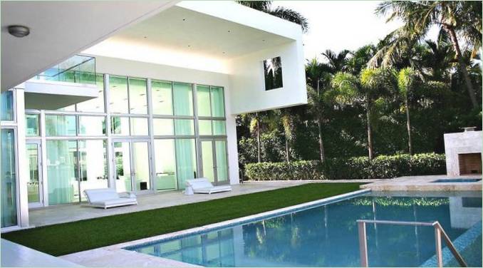Residencia blanca North Bay en Miami Beach