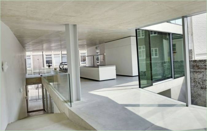 V' House, diseño interior de Wiel Arets Architects Maastricht, Países Bajos