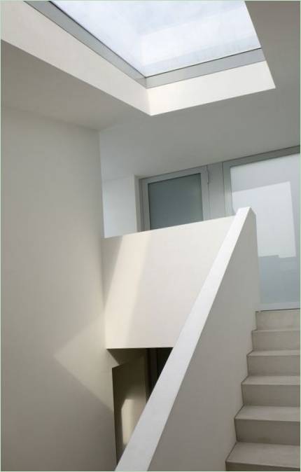 V' House, diseño interior de Wiel Arets Architects Maastricht, Países Bajos