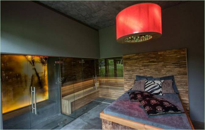 Diseño interior de una villa Wellness en los Países Bajos