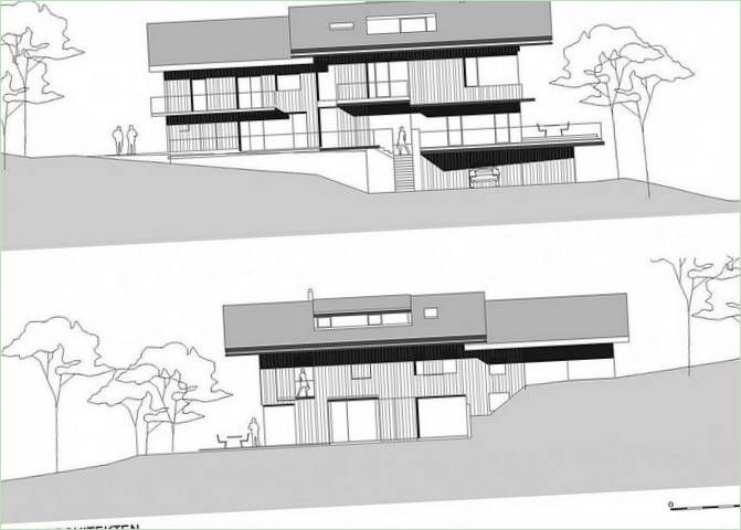 Plano de Haus Wiesenhof por Gogl Architekten