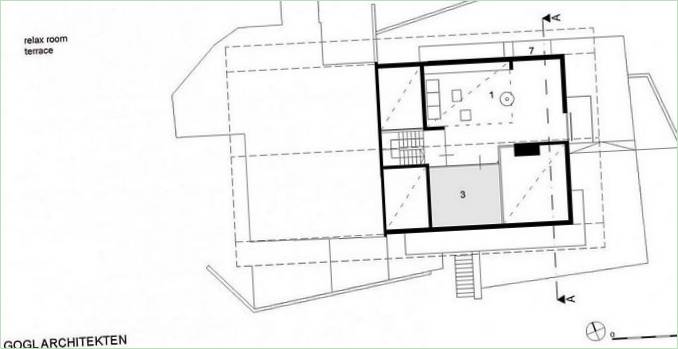 Plan Haus Wiesenhof de Gogl Architekten