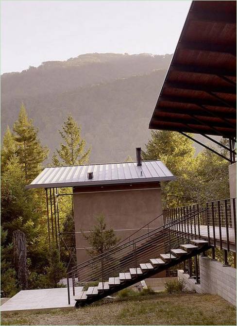 El exterior de Sonoma Mountain House