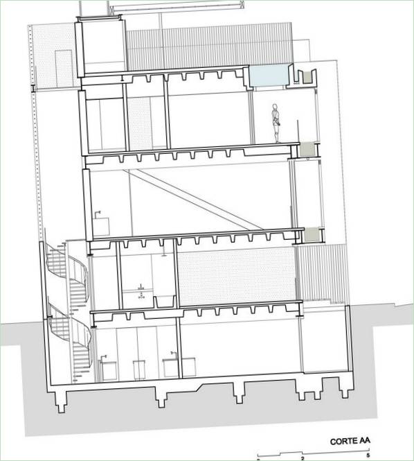Plano de una casa particular 12×12
