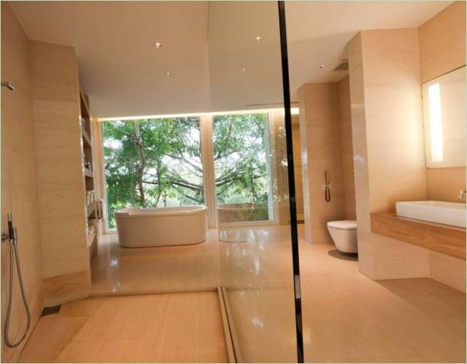 Diseño interior de cuartos de baño modernos