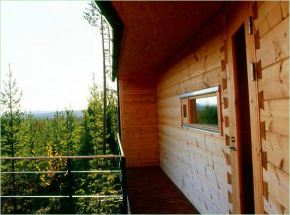 Creativa y moderna Villa Valtanen en la lejana y fría Laponia