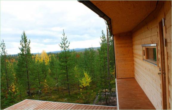 Villa Valtanen en Laponia, un lugar creativo y moderno en la lejana y fría Laponia