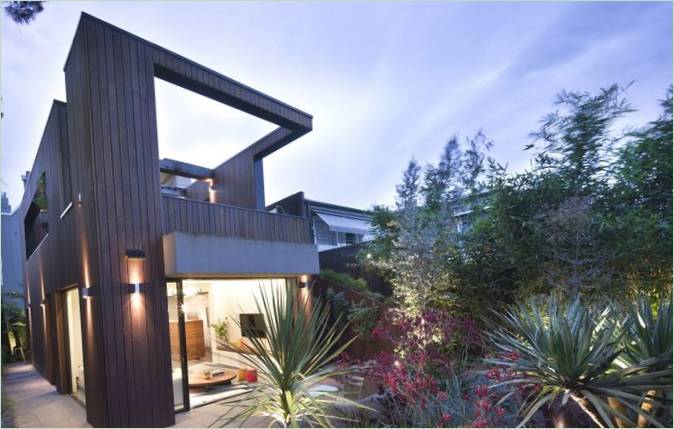 Increíble Casa Fitzroy - diseño de Techne Architects, Fitzroy, Victoria, Australia - exterior