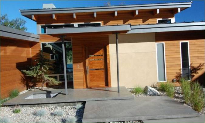 Diseño de una acogedora casa de campo The River House en el estado de Washington