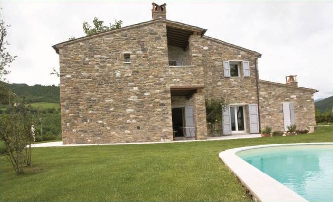 Diseño de Villa Privata por Aldo Simoncelli en Italia