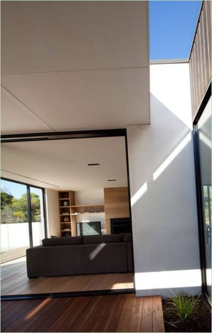 Fotografía del interior de esta casa de In Form Design en Blairgowrie, Victoria