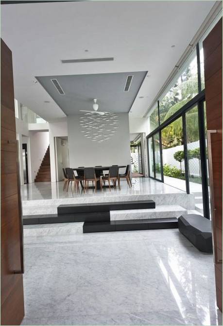 Diseño interior de una residencia en Jalan Binchang