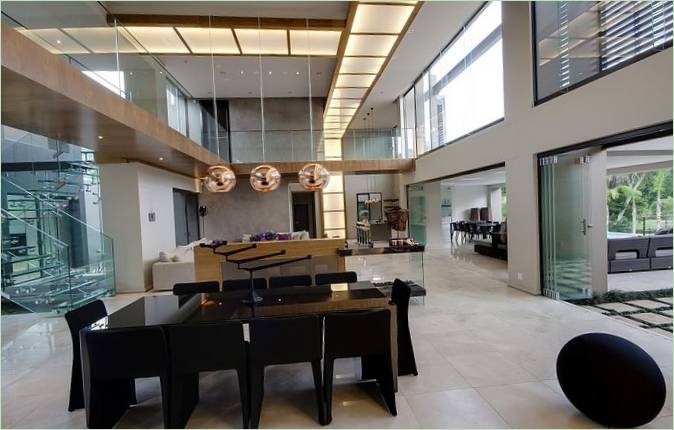 Diseño interior de la residencia House SED en Sudáfrica