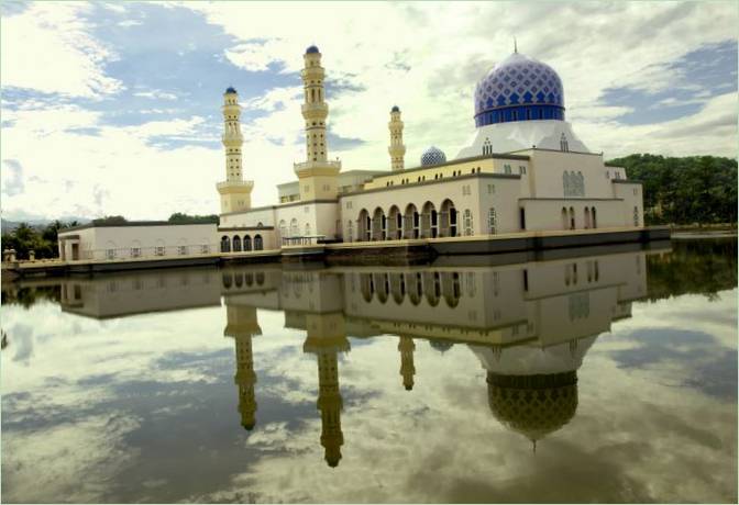 Una hermosa vista de las mezquitas