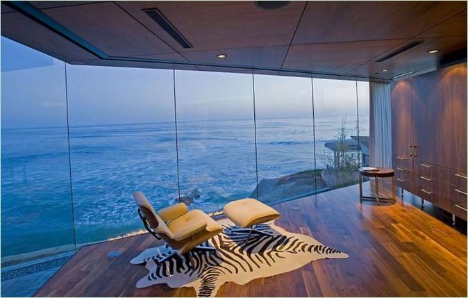 Casa con vistas al mar en California