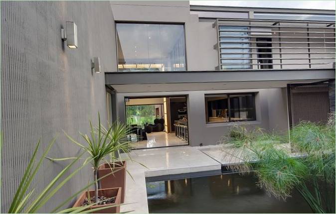 Diseño interior de una residencia House SED en Sudáfrica