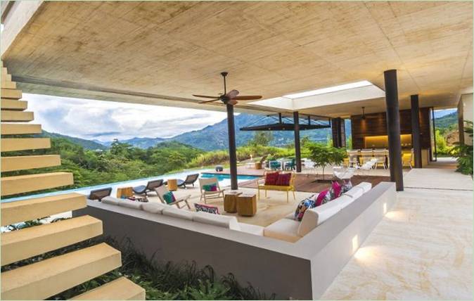 Villa Casa 7A Interior en Colombia