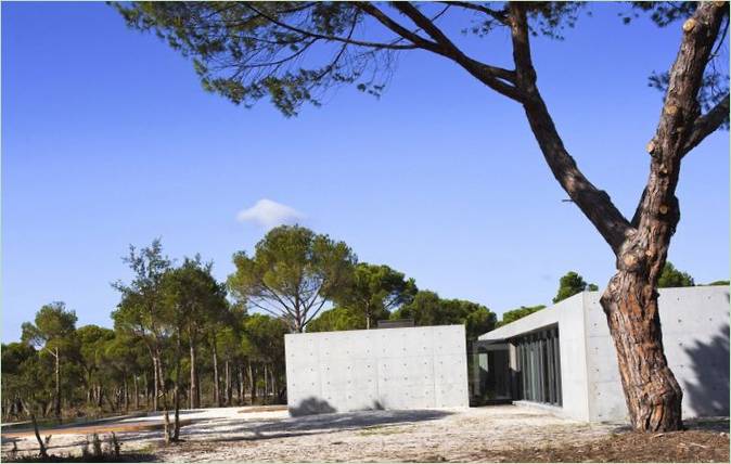 Diseño interior de una casa solariega en Portugal