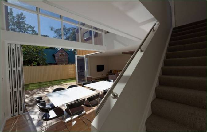 Diseño interior de la residencia Cooks Hill, en Australia